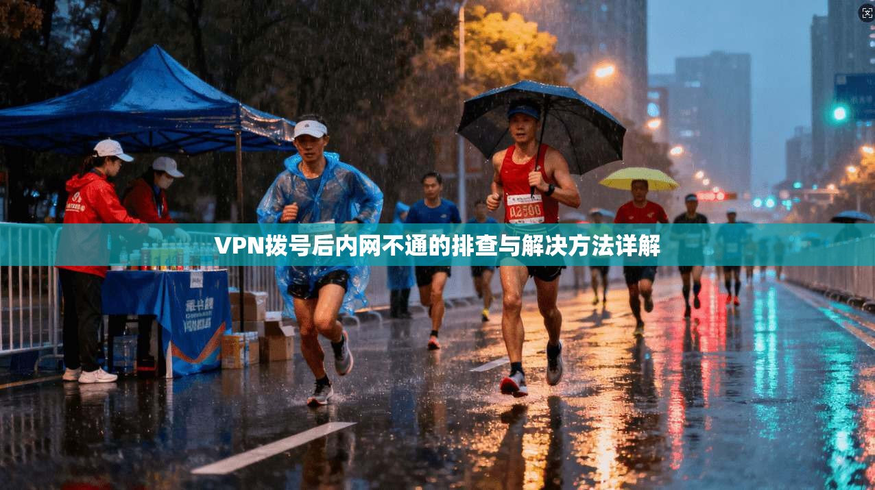 VPN拨号后内网不通的排查与解决方法详解  第1张
